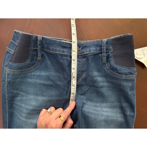 GAP Denim NWT Maternity Easy Legging Side Insert Jean Jeggings Size 28 or US 6 - Picture 7 of 11